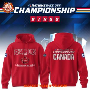 Team Canada 4 Nations Face Off Can Fin Swe USA 2025 Hockey Jersey