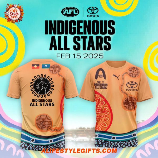 AFL 2025 Limited Edition Indigenous All Stars New Edition T-Shirt