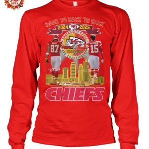 Back To Back To Back 2024 2025 Kansas City Chiefs 2D T-Shirt