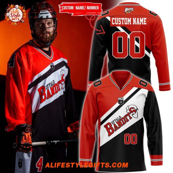 Buffalo Bandits New Edition 2025 Trending For Fans Hockey Jersey