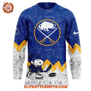 Buffalo Sabres Anniversary 2025 For Fans Hockey Jersey