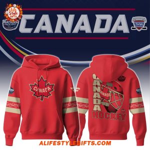 Canada Fanatics Red 2025 4 Nations Face-Off Hoodie