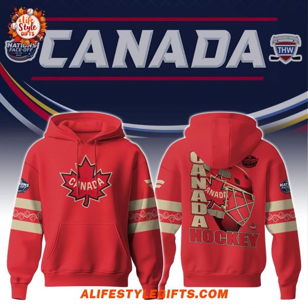 Canada Fanatics Red 2025 4 Nations Face-Off Hoodie