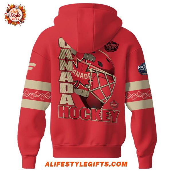 Canada Fanatics Red 2025 4 Nations Face-Off Hoodie