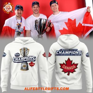 Canada Hockey 4 Nations Face-Off 2025 Champions For Fans Hoodie