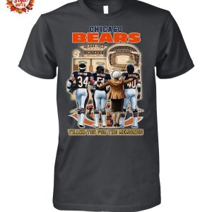 Chicago Bears 2025 Thank You For The Memories 2D T-Shirt