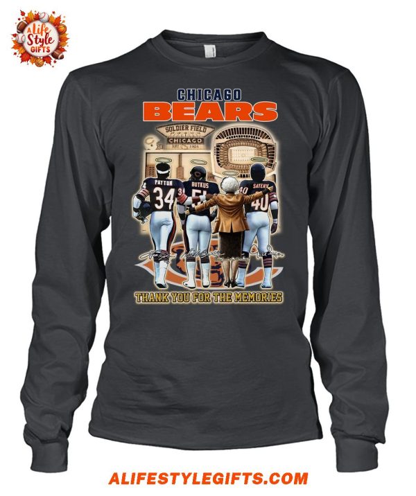 Chicago Bears 2025 Thank You For The Memories 2D T-Shirt