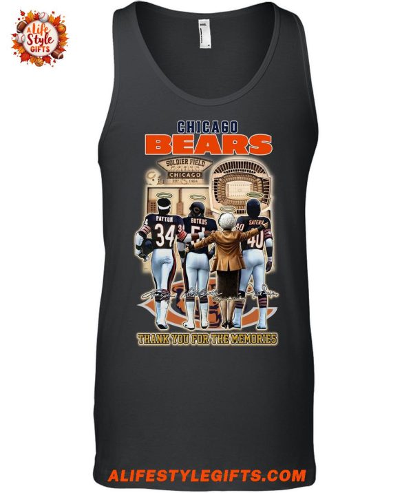 Chicago Bears 2025 Thank You For The Memories 2D T-Shirt