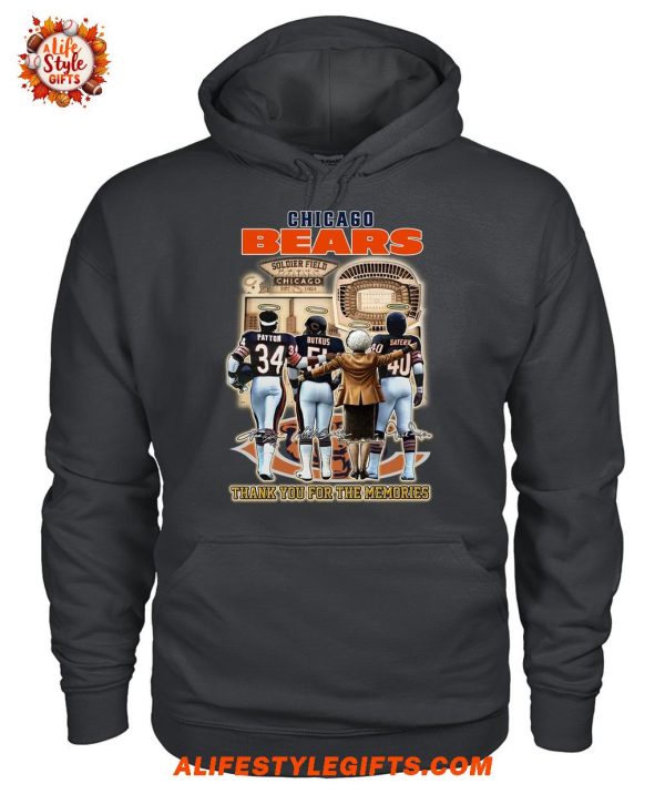 Chicago Bears 2025 Thank You For The Memories 2D T-Shirt