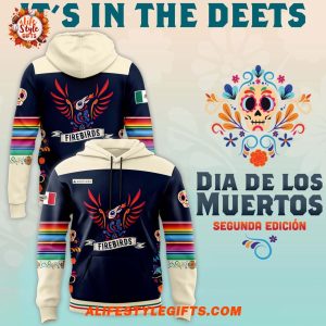 Coachella Valley Firebirds x Dia de los Muertos Night Hoodie