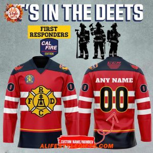 Coachella Valley Firebirds x First Responders New Edition 2025 Hockey Jersey