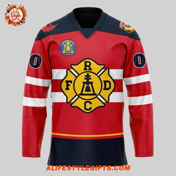 Coachella Valley Firebirds x First Responders New Edition 2025 Hockey Jersey