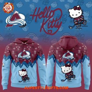 Colorado Avalanche x Hello Kitty Edition 2025 Hoodie