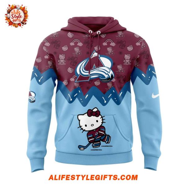 Colorado Avalanche x Hello Kitty Edition 2025 Hoodie