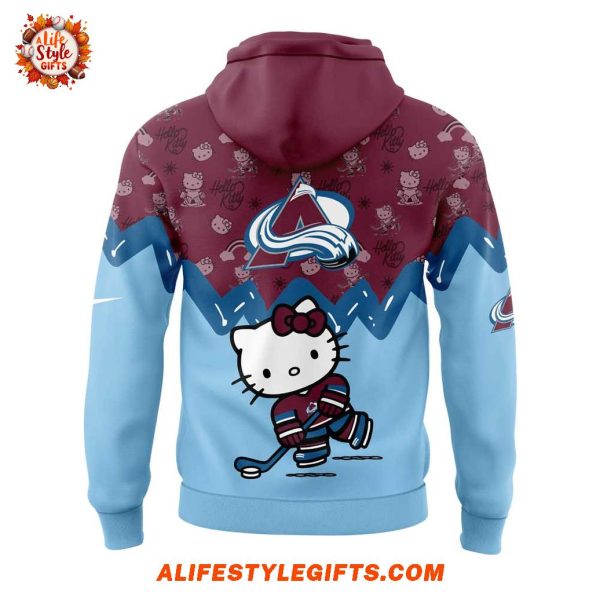 Colorado Avalanche x Hello Kitty Edition 2025 Hoodie