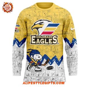 Colorado Eagles 75th Anniversary 2025 For Fans Hockey Jersey