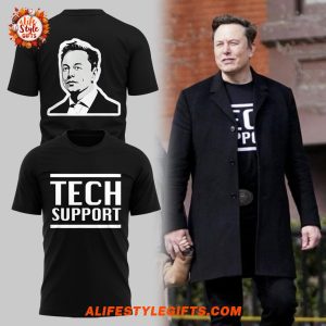 Elon Musk Tech Support 2025 Limited T-Shirt