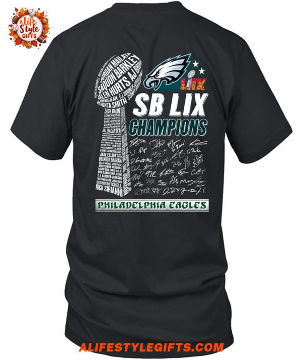 Fly Champs Fly 41-33 40-22 Philadelphia Eagles T-Shirt