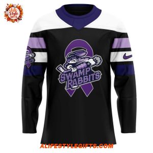 Greenville Swamp Rabbits Fight Cancer 2025 Limited Hockey Jersey