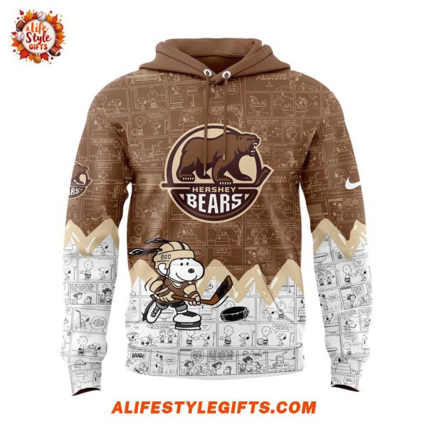 Hershey Bears 75th Anniversary of Peanuts Hoodie