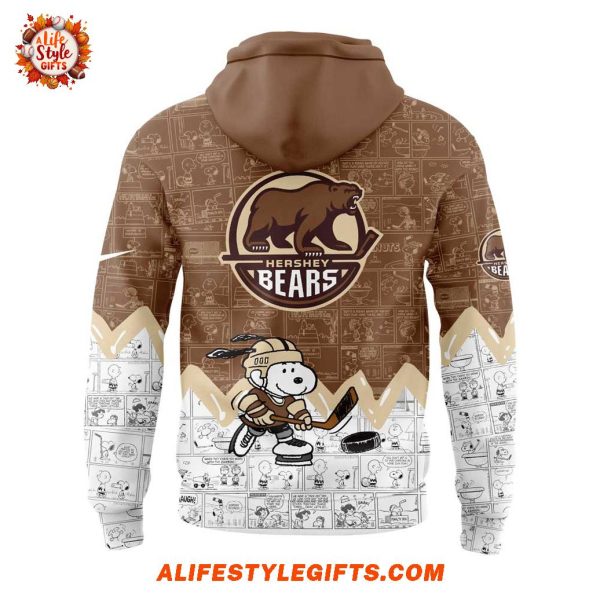 Hershey Bears 75th Anniversary of Peanuts Hoodie