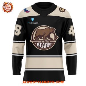 Hershey Bears Brown Uniform 2025 Hockey Jersey