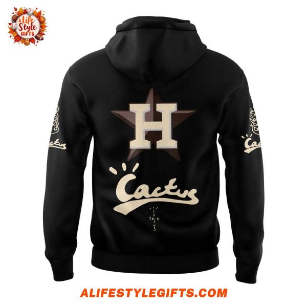 Houston Astros Cactus Jack Foundation Black 2025 Limited Hoodie