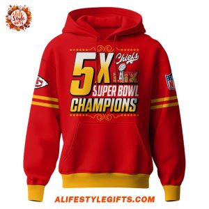 Kansas City Chiefs Back to Back to Back Super Bowl Champions Limited Hoodie