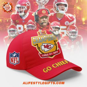 LIX Super Bowl Champions 2025 Philadelphia Eagles Go Chiefs Cap