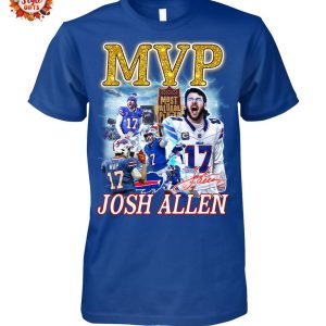 MVP Josh Allen Buffalo Bills 2025 2D T-Shirt