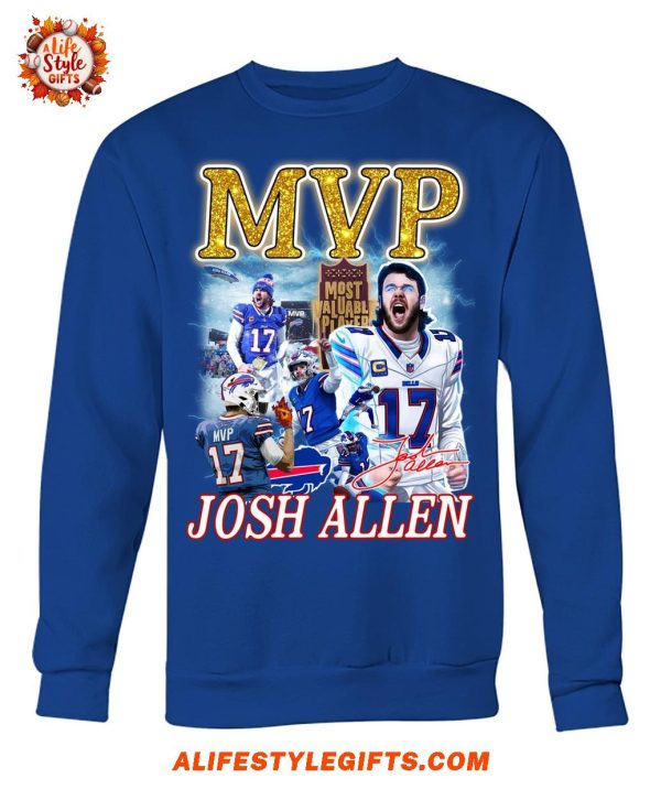 MVP Josh Allen Buffalo Bills 2025 2D T-Shirt