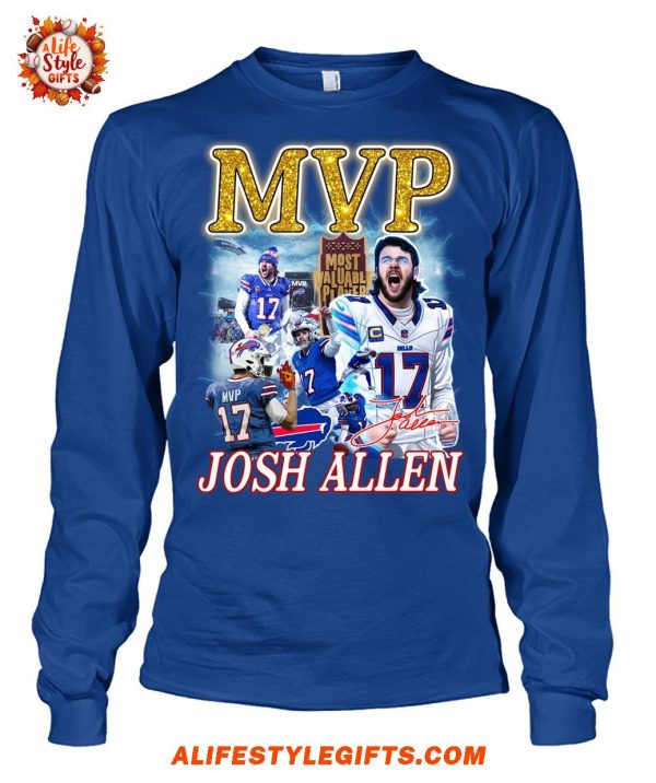 MVP Josh Allen Buffalo Bills 2025 2D T-Shirt