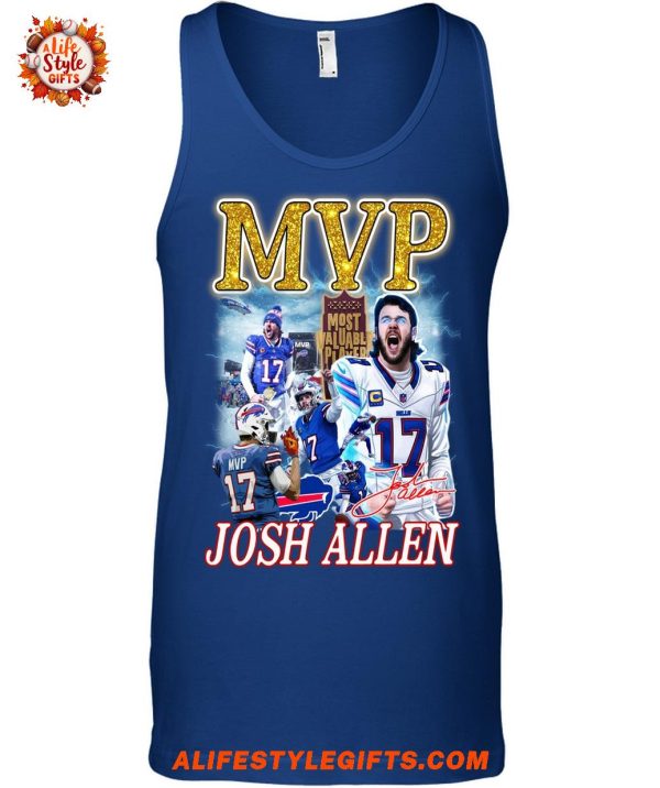 MVP Josh Allen Buffalo Bills 2025 2D T-Shirt