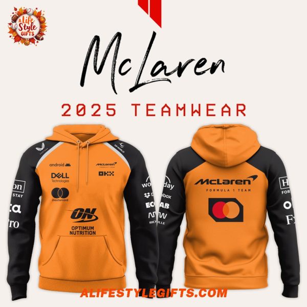 McLaren Racing 2025 Team Wear For Fans Hoodie