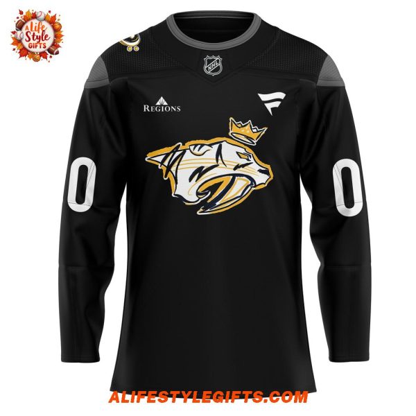 Nashville Predators Black Music Heritage Night Hockey Jersey