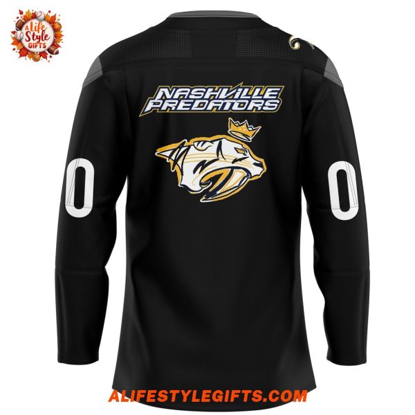 Nashville Predators Black Music Heritage Night Hockey Jersey