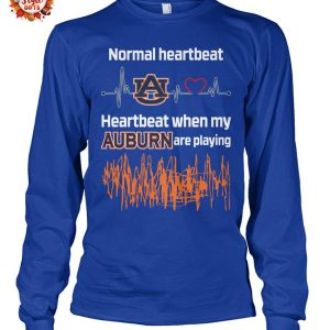 Normal Heartbeat When My Auburn Are Playing T-Shirt