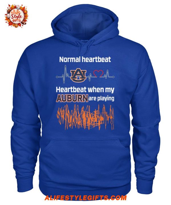 Normal Heartbeat When My Auburn Are Playing T-Shirt