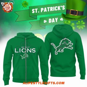 Patricks Day 2025 Detroit Lions New Edition Hoodie