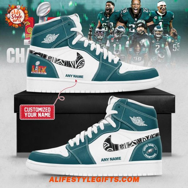 Philadelphia Eagles Super Bowl LIX Champions 2025 Air Jordan 1