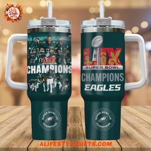 Philadelphia Eagles Super Bowl LIX Champions Club 2025 Tumbler