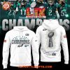 Philadelphia Eagles Super Bowl LIX Champions Team Signature Limited Hoodie Shirt