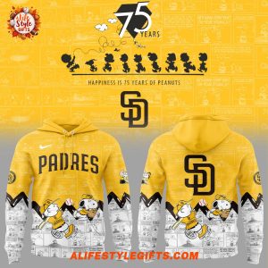 San Diego Padres 75th Anniversary New Edition 2025 Hoodie