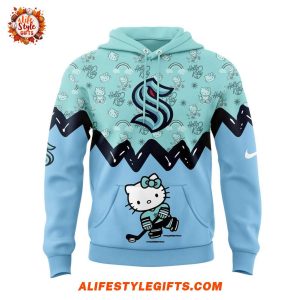 Seattle Kraken x Hello Kitty New Edition Hoodie