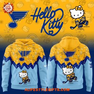 St. Louis Blues x Hello Kitty New 2025 Hoodie