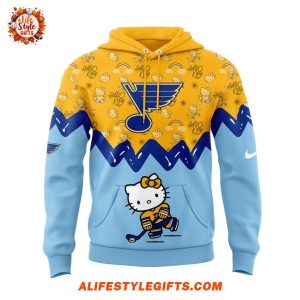 St. Louis Blues x Hello Kitty New 2025 Hoodie