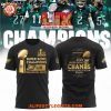 Philadelphia Eagles x Super Bowl LIX 2025 Champions Color Teams T-Shirt