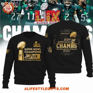 Super Bowl Champions Philadelphia Eagles Golden T-Shirt