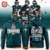 Philadelphia Eagles Victory 2025 Super Bowl LIX Champions Limited Hoodie