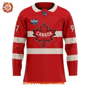 Team Canada 4 Nations Face Off Can Fin Swe USA 2025 Hockey Jersey